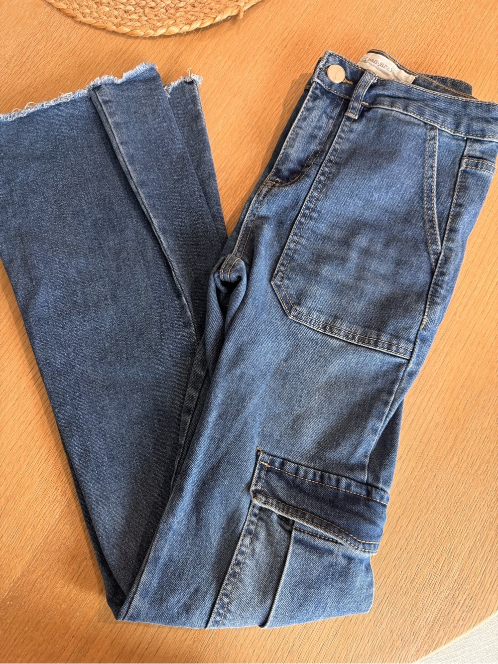 Banjara Blue Denim Cargo Jeans